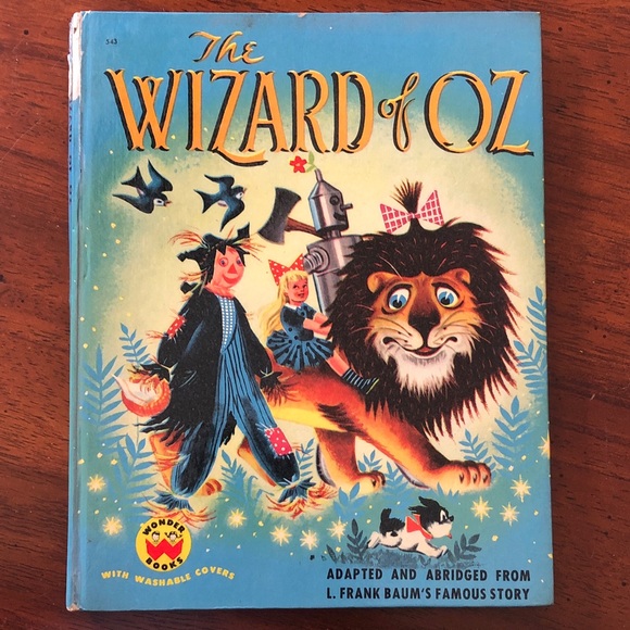 THE WIZARD OF OZ 1951 Vintage Wonder Book - Picture 8 of 8